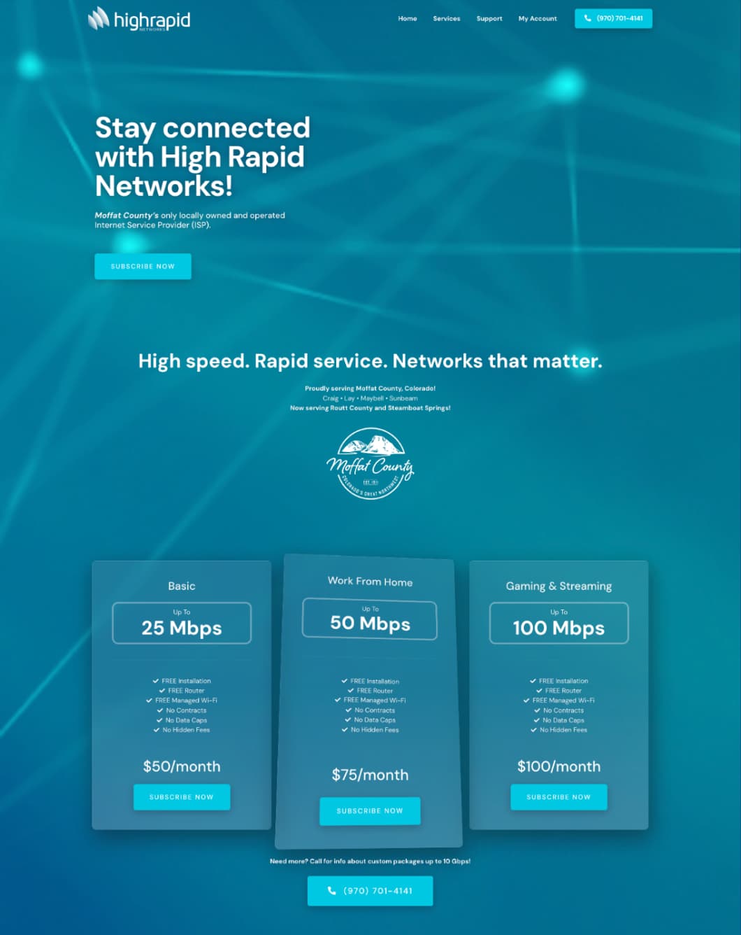 High Rapid Networks screenshot