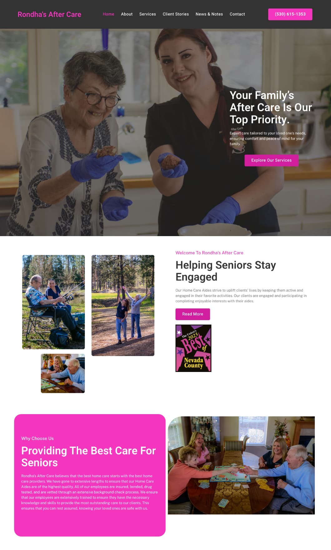 Rhonda's Aftercare screenshot